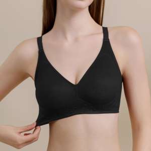 Soutien-gorge Optimum sans couture en tricot respirant, push-up, sans armatures, ajustement confortable, pour usage quotidien, rehaussement et modelage des petites poitrines - Product Image 6