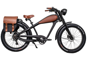 2025 नई अनुकूलित पावर विंटेज मिश्र धातु फ्रेम 36 वी 250w 120 किमी हाइड्रोलिक डिस्क ब्रेक दो लिथियम बैटरी इलेक्ट्रिक बाइक - Product Image 3