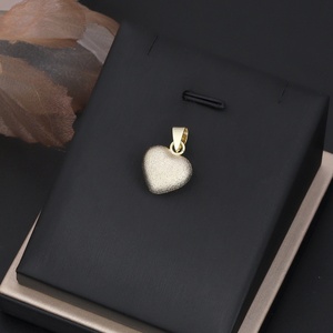 JXX Collar con Colgante de Corazón Chapado en Oro de 14K para Mujer, Joyería de Latón al por Mayor para Niños - Product Image 6