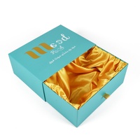 Coffret Cadeau Sérum Soin de la Peau Crown Win, Emballage Rigide Biodégradable Recyclé avec Fermeture Magnétique, Éponge, Lamination Mate et Gaufrage