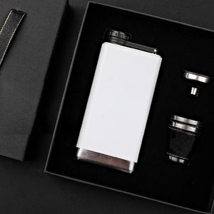 Olla de vino pequeña Vintage de acero inoxidable para exteriores, Mini portátil plana que contiene vino blanco para satisfacer las necesidades diarias de consumo al aire libre - Product Image 6