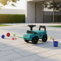Voiture à pousser Jeep à prix abordable pour bébé / Voiture à bascule pour enfants / Voiture à pédales pour bébé avec certifications CE EN71 CPC GCC