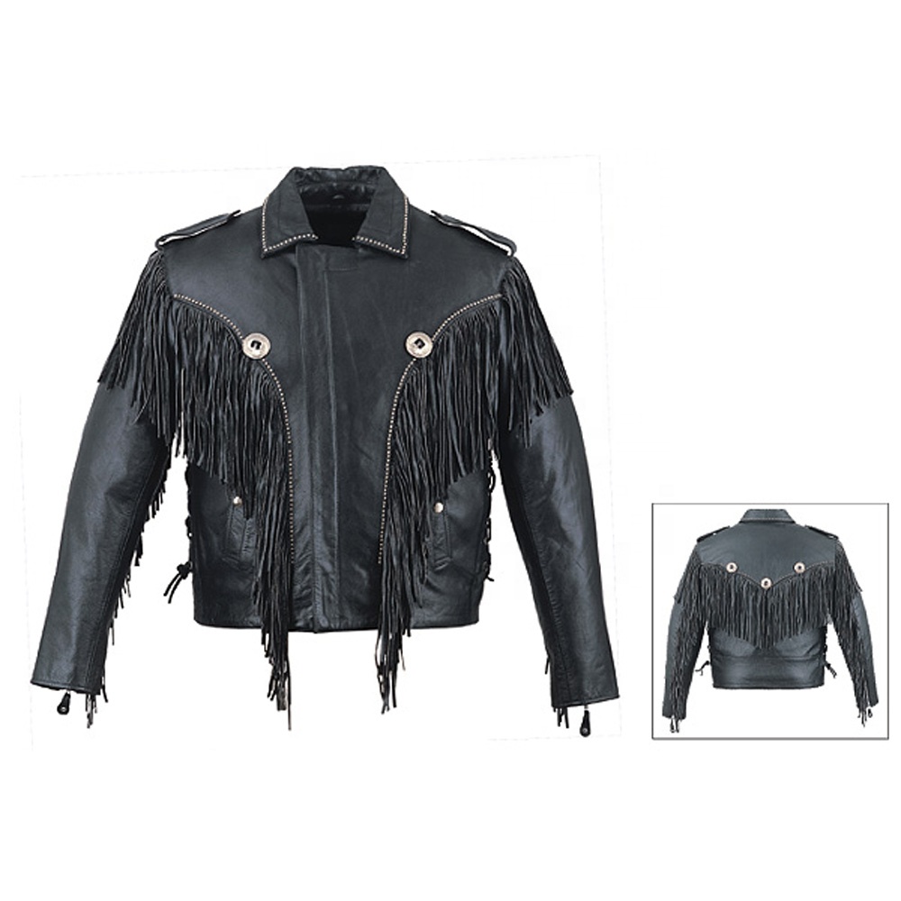 Leather Jacket - Bon Jovi Style Moto Biker Coats