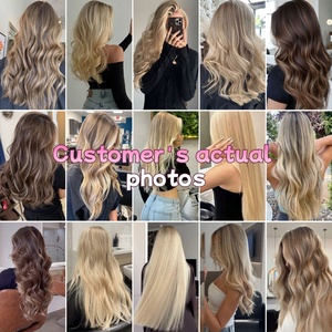 Ruirfa, le <span class=keywords><strong>produit</strong></span> le plus vendu aux États-Unis, est la tresse Genius Weft à double trame de <span class=keywords><strong>cheveux</strong></span> vierges colorés en balayage. - Product Image 6
