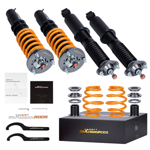 Maxpeedingrods Coilovers de calle completamente ajustables para <span class=keywords><strong>BMW</strong></span> <span class=keywords><strong>E46</strong></span> 316i 325i 328i 330i 323i 325i <span class=keywords><strong>318d</strong></span> 320d 330d 98-06 - Product Image 2