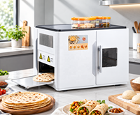 Machine à faire des rotis automatiques Rotimatic, multifonctionnelle, pour faire des chapatis, des tortillas, des crêpes, pour une utilisation en cuisine