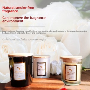 Lilin Aromaterapi Dekoratif Buatan Tangan Kustom Grosir, Lilin Wangi Mewah Personal, Hadiah Mewah, Pewangi Rumah - Product Image 4