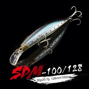 Esche da pesca per immersione profonda a salve alte per il corpo che affondano esche galleggianti esche eliche eliche per bambini in plastica - Product Image 3