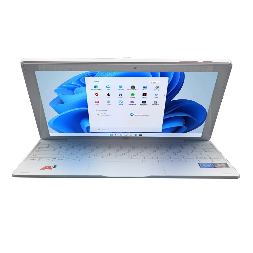 In Stock 8GB RAM 128GB SSD 10.1 inch Laptop 2 in 1 win10 tablet pc with Germany keyboard 1920*1200 IPS 2 in 1 convertible laptop