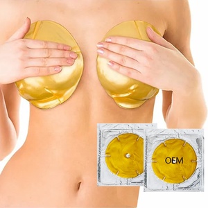 Big Breast Enhancer Kollagen Kristall Brust maske Blatt Benutzer definierte Vitamin C Kollagen Aufhellung Straffung Brust vergrößerung maske - Product Image 1