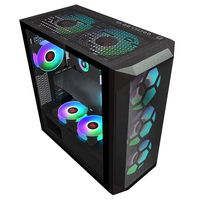 Boîtiers d'ordinateur AntarcChill Factory Custom Open ATX Full Tower SPCC pour PC de jeu, boîtier de jeu pour ordinateur de bureau, boîtier de jeu pour gamer