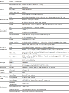 PC Industrial Integrado OEM ODM, Intel <span class=keywords><strong>I5</strong></span> <span class=keywords><strong>1235U</strong></span>, 6 RS232/485 COM, 3 LAN POE, Win10/Linux, Riel DIN - Product Image 5
