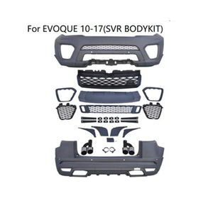 Kit carrosserie pour <span class=keywords><strong>Range</strong></span> <span class=keywords><strong>Rover</strong></span> <span class=keywords><strong>Velar</strong></span> L560 SVA <span class=keywords><strong>SVR</strong></span> Style Pare-chocs avant et arrière 2017+ Garde de pare-chocs avant en plastique ABS Grilles - Product Image 6