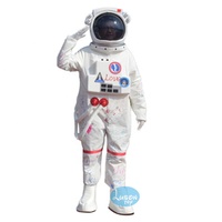 Costume de mascotte de Spaceman Costume de casque d'astronaute simulé