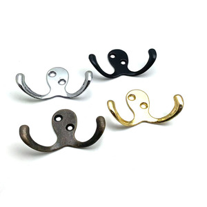 Mingmao Zinc Alloy Double <b>Hook</b> Wall Mounted Creative Coat <b>Hook</b> Animal Shape Durable - Product Image 4