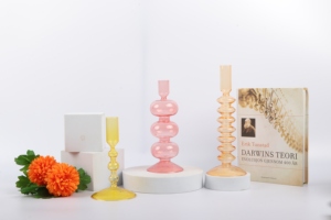 Свадебный стеклянный подсвечник, легкий роскошный внешний вид - Product Image 4