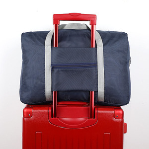 Großhandel benutzer definierte Low Moq Vintage Reise tasche Leinwand Einkaufstasche Herren wochen ende Reisetaschen - Product Image 3