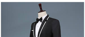 Le nouveau maître de cérémonie de la performance de la robe de mariage pour hommes a présidé la robe Slim Suit Chorus Performance - Product Image 4