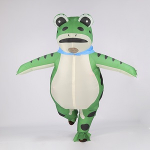 卸売 ハロウィン ポリエステル製 オリジナルデザイン 大人用 カエル マスコット 空気注入式 コスチューム - Product Image 6