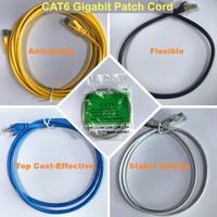 Cable de conexión CAT6 UTP, Cable Ethernet Gigabit RJ45, Cable LAN para enrutador, PC, Monitor, impresora, oficina, hogar