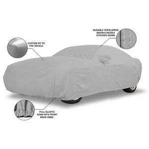 Vente flash - Housse de voiture complète personnalisée pour extérieur, tissu non tissé, imperméable, universelle - Product Image 2