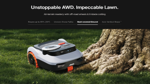 Tondeuse robotisée automatique Navimow i206 i210 AWD avec navigation par vision RTK, pente de 45 %, étanchéité IP66, contrôle par application, 600-1000 m² ㎡   Jardin - Product Image 5