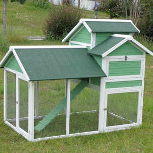 เล้าไก่แบบถอดได้สำหรับ<span class=keywords><strong>บ้าน</strong></span>สัตว์เลี้ยงทำจากไม้รูปแบบที่แข็งแรงทำความสะอาดง่าย - Product Image 1