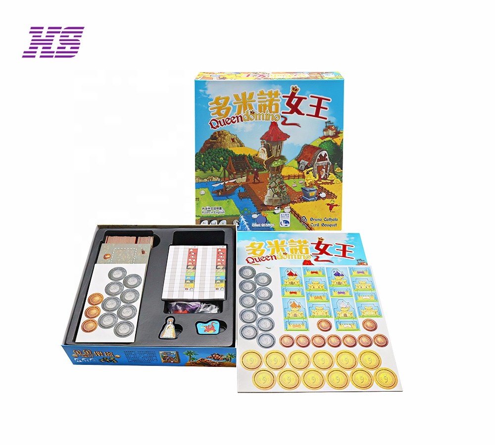 Custom Design Made Printing Family Adult Board Game Board Game Professional Wholesale Print Manufacturer Of Board Games