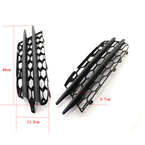 Bisel de Luz Antiniebla para Volkswagen Scirocco 2009-2014, Rejilla Inferior de Panal, 1K8853665B, Pieza de Parachoques Delantero de Plástico ABS - Product Image 1