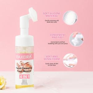 Nettoyant Visage Moussant Exfoliant Naturel OEM <span class=keywords><strong>pour</strong></span> Soins <span class=keywords><strong>de</strong></span> la Peau, Mousse Nettoyante en Profondeur <span class=keywords><strong>pour</strong></span> les Pores, Marque Privée - Product Image 5