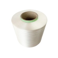 Acid Alkali Free Super Absorbent Polymer Coated Polyester Water Blocking High Tensile Strength Swellable Cable Filler Yarn for