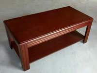 Table basse carrée en bois massif, moderne, durable, écologique, couleur personnalisée, pour bureau