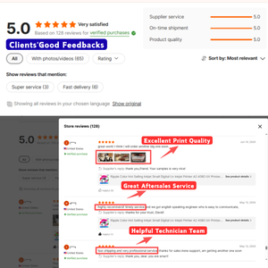 Nuova Stampante Piana <span class=keywords><strong>UV</strong></span> Multifunzione Automatica ad Alta Velocità A3 L805 per la Stampa su Carta, Metallo e Legno - Product Image 5