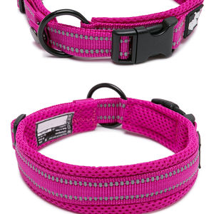 Truelove, venta al por mayor, <span class=keywords><strong>Collar</strong></span> de entrenamiento para perros suave transpirable de nailon Premium, <span class=keywords><strong>Collar</strong></span> para mascotas duradero reflectante multifuncional ajustable - Product Image 1