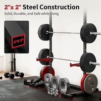 Equipo de Fitness para gimnasio, barra de potencia para interiores, barra de dominadas, estante de sentadillas de entrenamiento ajustable, ejercicio multifuncional para todos los músculos del cuerpo