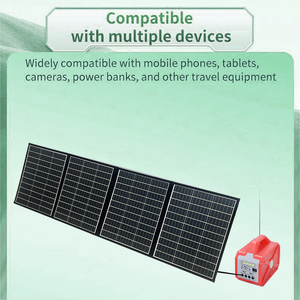 แผงโซลาร์เซลล์แบบพับได้ พลังงานใหม่ 120 วัตต์ - Product Image 6