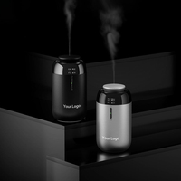 Diffuseur d'huiles essentielles intelligent portable professionnel pour voiture et maison, contrôlé par application, double liquide, métal, 10 ml, 1 an, USB/Type-C, batterie, boîte cadeau