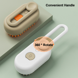 3 in 1 <strong>Cat</strong> Dog Hair Cleaner Electric USB Water Spray Steam Comb <strong>Cat</strong> <strong>Steamer</strong> <strong>Brush</strong> for <strong>Cats</strong> Massage With Handle - Product Image 4