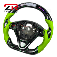 Volant en fibre de carbone forgé LED RPM pour Ford Fiesta MK7 MK7.5 ST PUMA MK2 ST MK3 MK4 2008 -2024