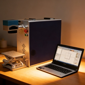 Machine de marquage laser à fibre portative pour métal et plastique — Gravure mobile de logos et de numéros de série - Product Image 2