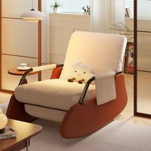 Fauteuil à bascule pour adulte 2026, confortable et relaxant pour balcon et salon, nouveau canapé individuel pour longues sessions assises - Product Image 1