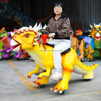 LT-1-86 Manège interactif électrique télécommandé pour enfants, thème Dinosaure Dragon, populaire pour les aires de jeux