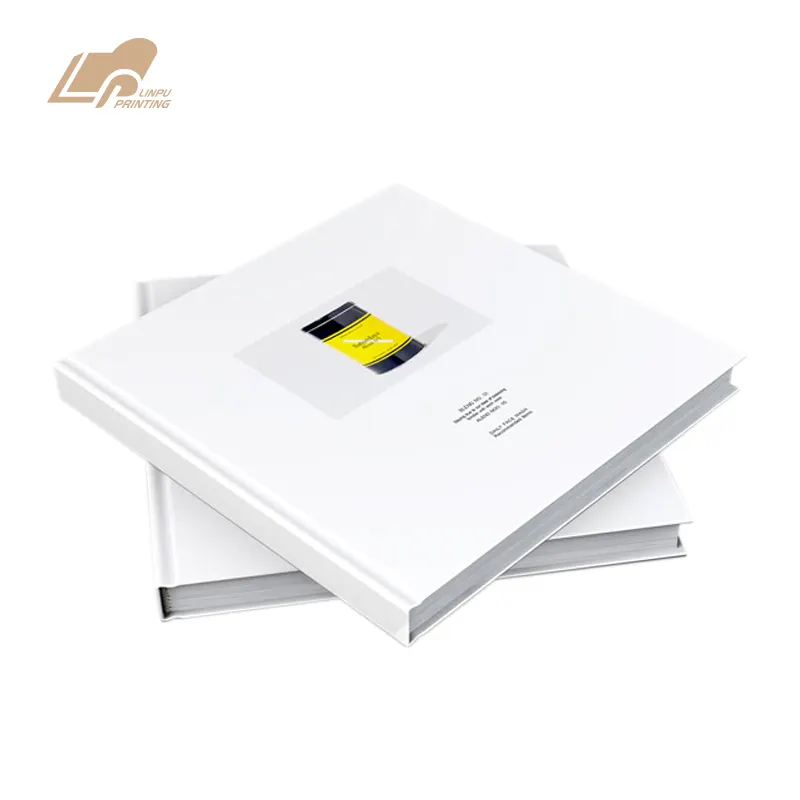 High quality hardcover landscape catalogue printing art book photo book album printing