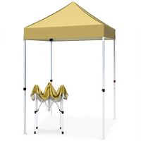 Auvent extérieur 3x3m - Auvent pliable imperméable pour le camping, les salons professionnels et les événements en plein air