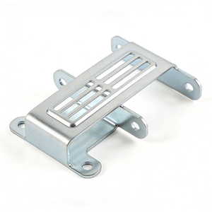 Componente de Estampado de Chapa Metálica Hecho a Medida, Soporte de Aluminio/Acero con Recubrimiento en Polvo - Product Image 5