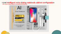 Artículos Promocionales, Regalos de Boda, Diario, Cuaderno con Bluetooth e IA, Set de Regalo con Bolígrafo, Set de Regalo Corporativo para Conferencias y Negocios