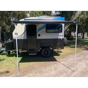 Caravane de luxe tout-terrain XINYI 11FT avec toit rigide et cuisine coulissante à vendre - Product Image 3