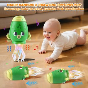Tempo di pancia giocattolo magico danza musica gattonante giocattoli per bambini 3-8 anni ragazzo ragazza regali di compleanno interattivi Relax per scrivania da ufficio - Product Image 2