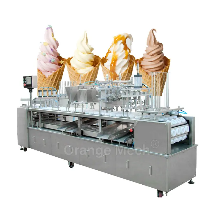 ORME 소스 아이스크림 라인 푸딩 컵 주스 채우기 및 밀봉 기계 소기업용 자동