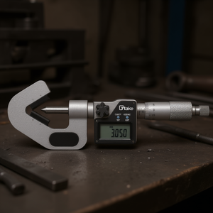 Ttake Digital <b>Micrometer</b> 0-25mm With Prism Anvil IP65 Waterproof - Product Image 2